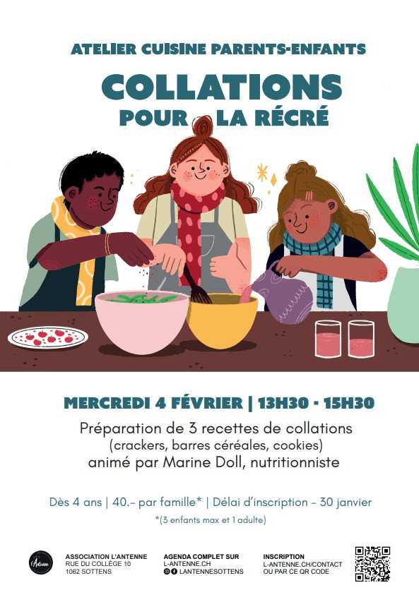 Atelier collations parents-enfants Sottens Marine Doll