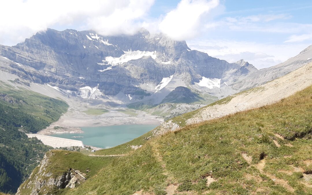 Tour des dents du midi Lac de Salanfe