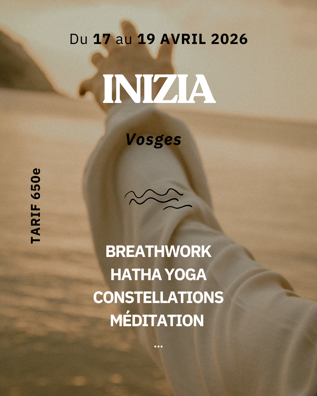 Retraite INIZIA du 17 au 19.04.2026 Vosges France eyokis Retraite INIZIA du 17 au 19.04.2026 Vosges France eyokis