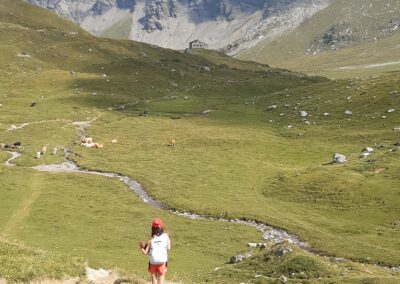 Col des Essets près d'Anzeinde