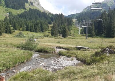 Télésiège Mossette Borchaux pointe des Mossettes