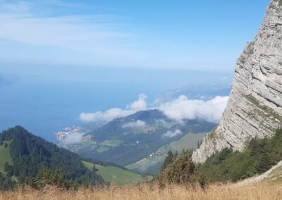 Vue depuis la dent de jaman