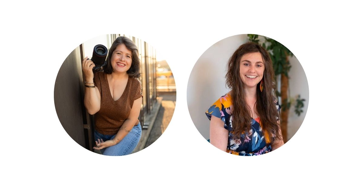 Cercle de femmes et portraits photo avec Nadine Panizzi et Sonia Candolfi