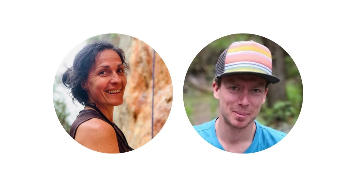 Evenement yoga grimpe co-organisé par Sandra Vermette et Vincent Hentsch
